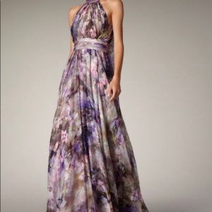 Badgley Mischka Floor Length Gown
